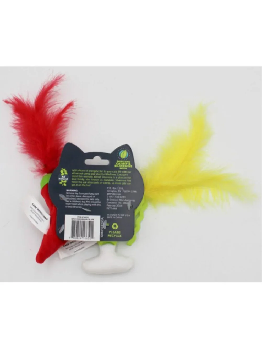 Quirky Kitty Spicy Meowgarita Cat Toy 2-Pack | Plush Interactive Cat Toys